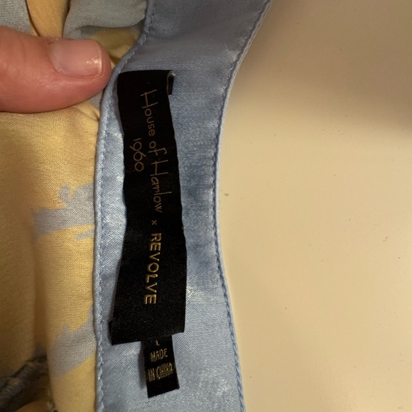 HOUSE OF HARLOW 1960 x REVOLVE (Marerna Dress in Blue Feather) - Picture 10 of 10